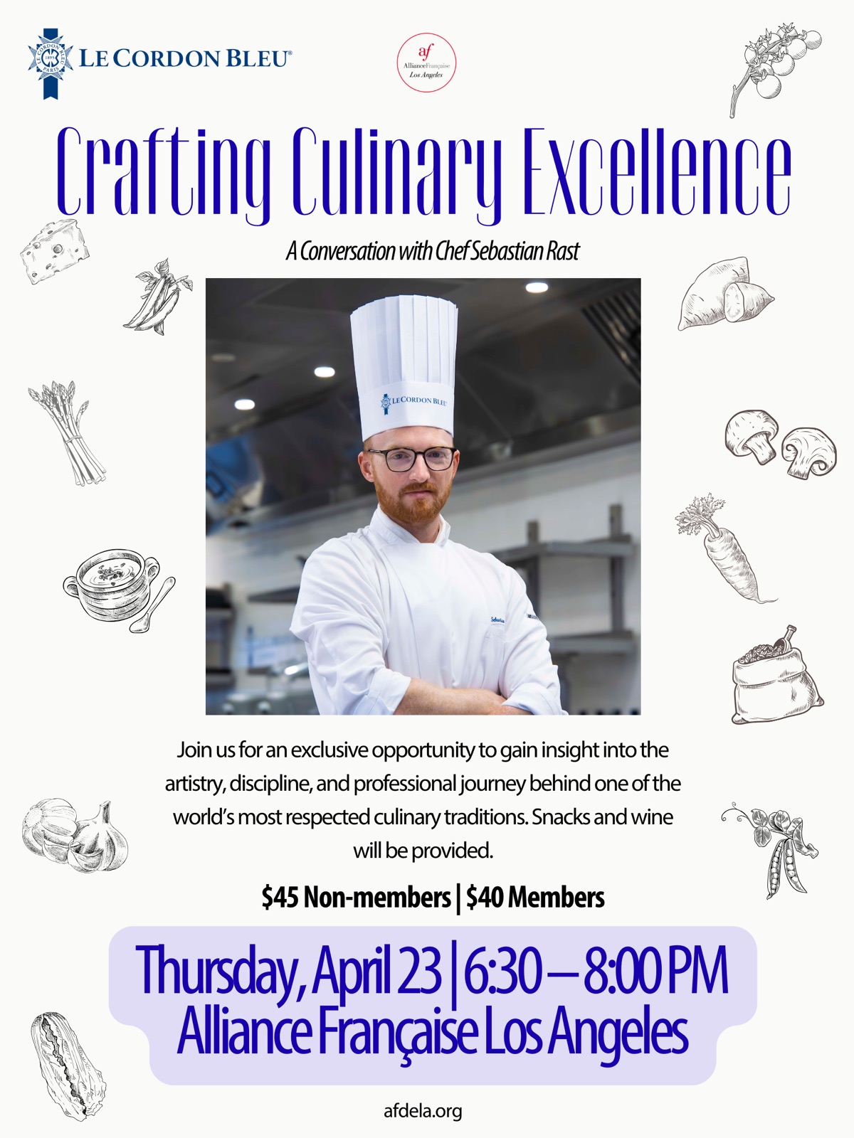 Crafting Culinary Excellence with a Le Cordon Bleu chef
