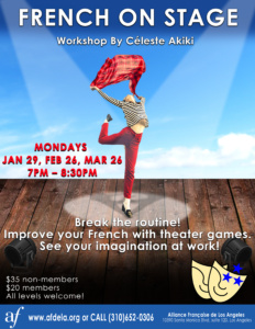 French on Stage AF Extension Theatre Alliance Francaise de Los Angeles