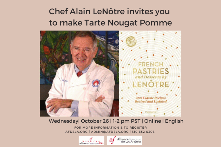 Chef Alain LeNôtre invites you to make Tarte Nougat Pomme | Alliance ...
